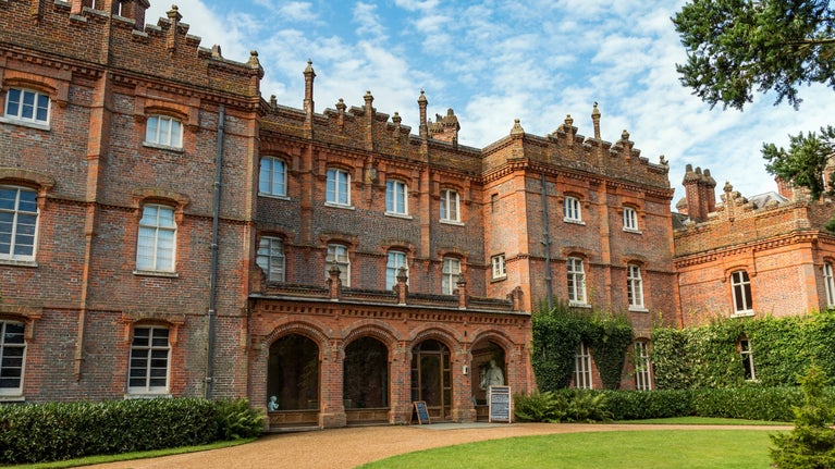 North facade of Hughenden Manor, Buckinghamshire